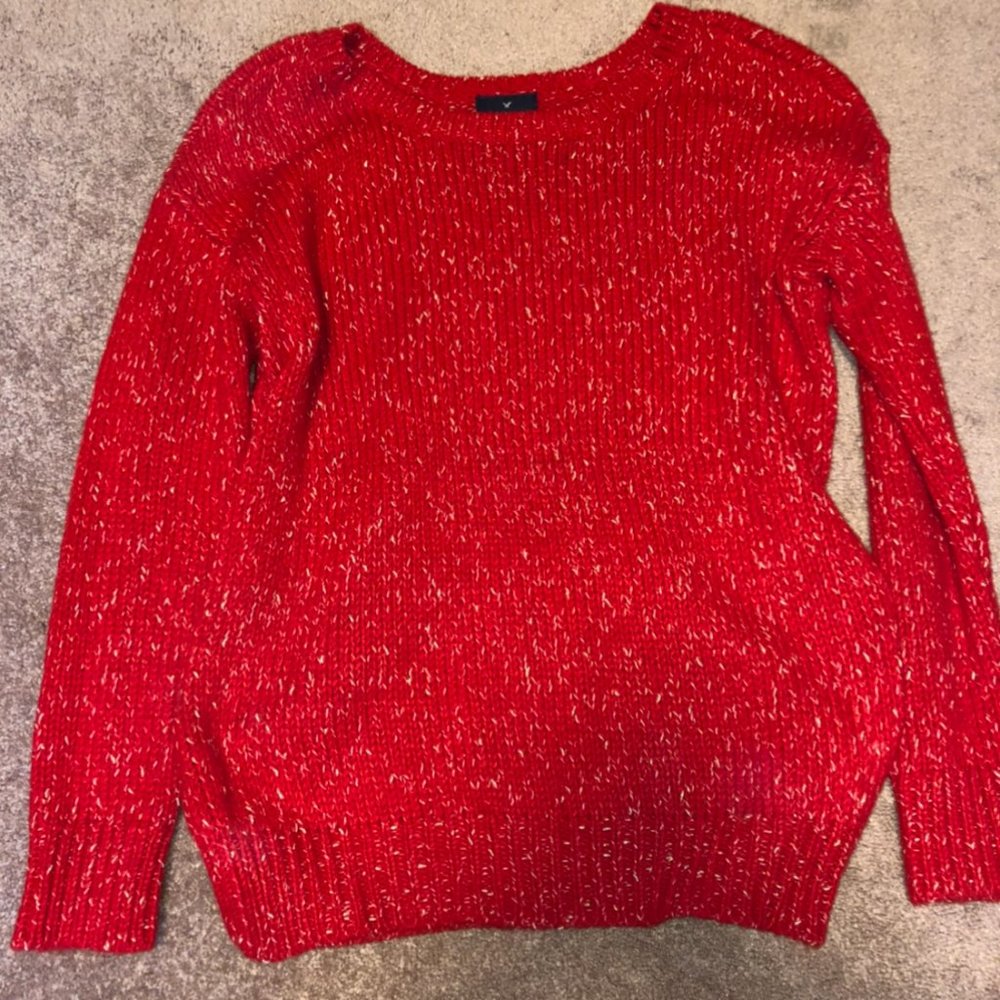 Vintage boyfriend soft knit sweater